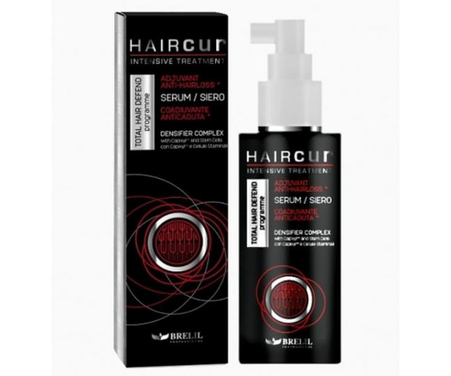 BRELIL HairCur Intensive Treatment Anti-Hair Loss Serum Сыворотка против выпадения на основе стволовых клеток малины и комплекса Capixyl™ 100мл
