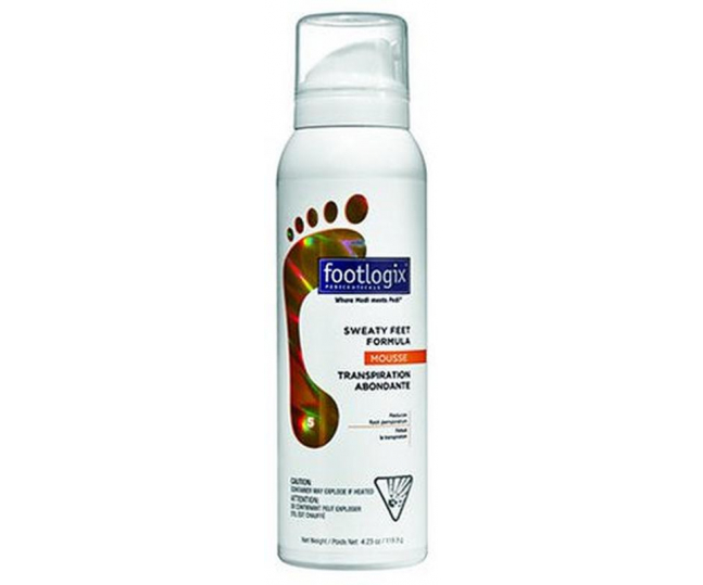 FOOTLOGIX Sweaty feet formula - Антиперспирант для  ног 119,9г