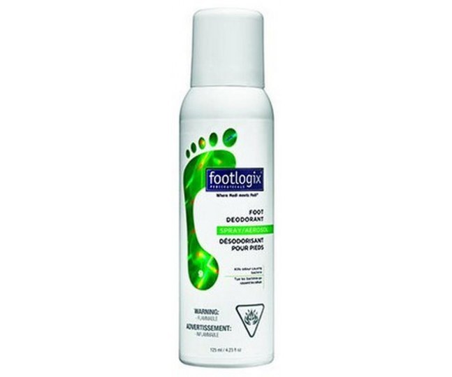 FOOTLOGIX Foot Deodorant - Дезодорант для ног с антибактериальным эффектом 125мл