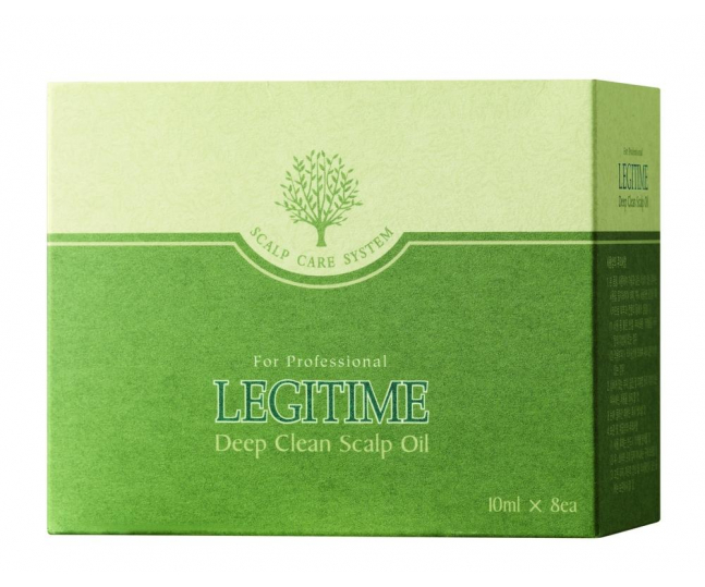 Legitime Deep Clean Scalp Oil / Масло для глубокого очищения кожи головы 10мл*8 