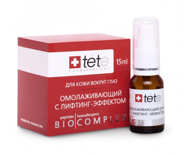 TETe Cosmeceutical Биокомплекс омолаживающий с лифтинг эффектом для век 15мл