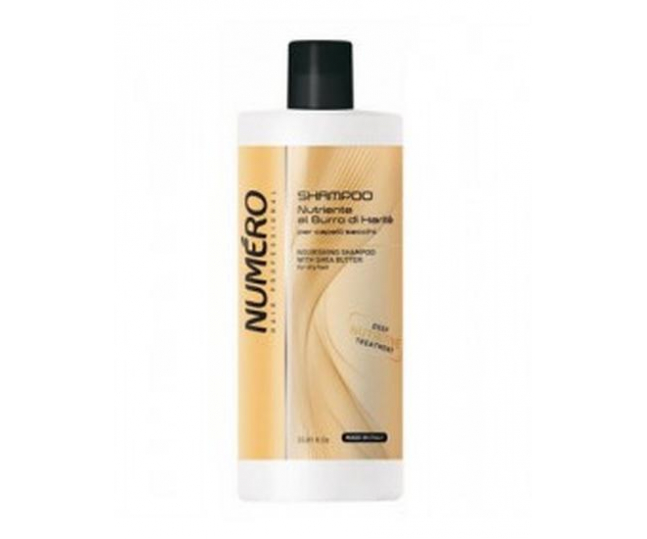 NUMERO Питательный шампунь с маслом карите для сухих волос 1000мл
