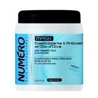 NUMERO Маска, придающая упругость волосам, с оливковым маслом для вьющихся и волнистых волос 1000мл