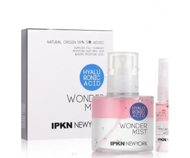 IPKN NEWYORK Hyaluronic asid Wonder mist / Спрей для лица с гиалуроновой кислотой 170+25 ml