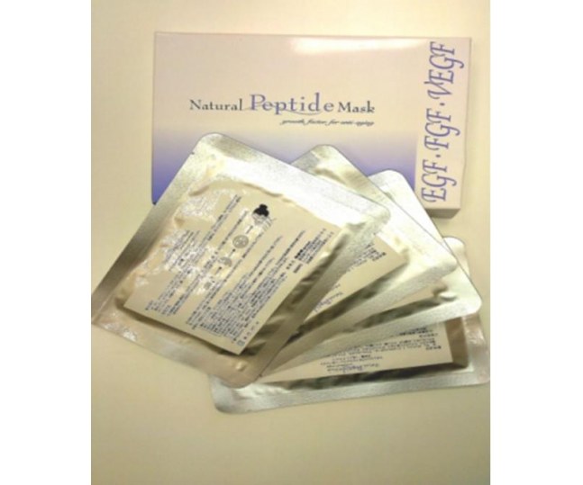 Jukohbi Natural Peptide Mask Пептидные маски для лица 18 ml х 5 шт.