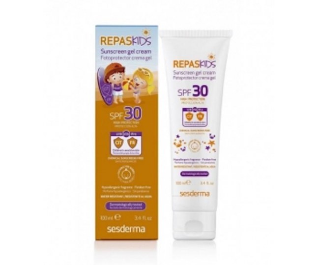Repaskids SPF30 Солнцезащитный крем-гель 100 мл