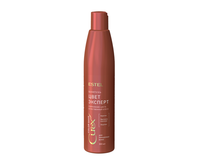 ESTEL Curex Color Save Шампунь поддержание цвета для окрашенных волос 300 мл 