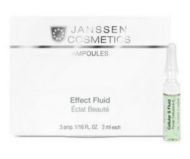 JANSSEN COSMETICS Cellular S Fluid Сыворотка в ампулах для клеточного обновления 7 x 2 ml
