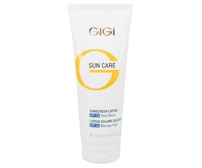 GIGI Cosmetic Labs GIGI, SUN Care body lotion SPF 34 – Лосьон увлажняющий защитный для тела SPF 34, 250мл