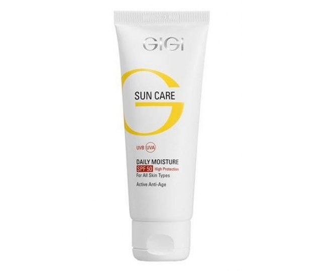 GIGI Cosmetic Labs GIGI, SUN Care SPF 50 – Крем увлажняющий защитный антивозрастной SPF 50, 75мл