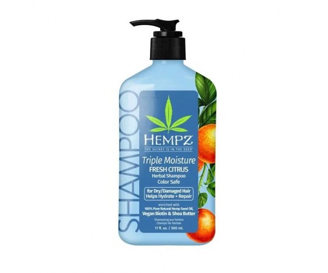Шампунь Тройное увлажнение Triple Moisture Daily Herbal Replenishing Shampoo 500мл