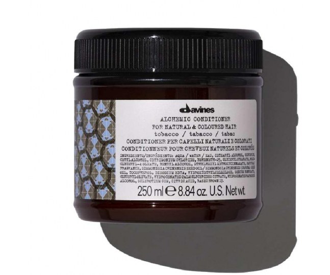 Davines ALCHEMIC CONDITIONER for natural and coloured hair Кондиционер "АЛХИМИК" для натуральных и окрашенных волос (табак) 250 мл